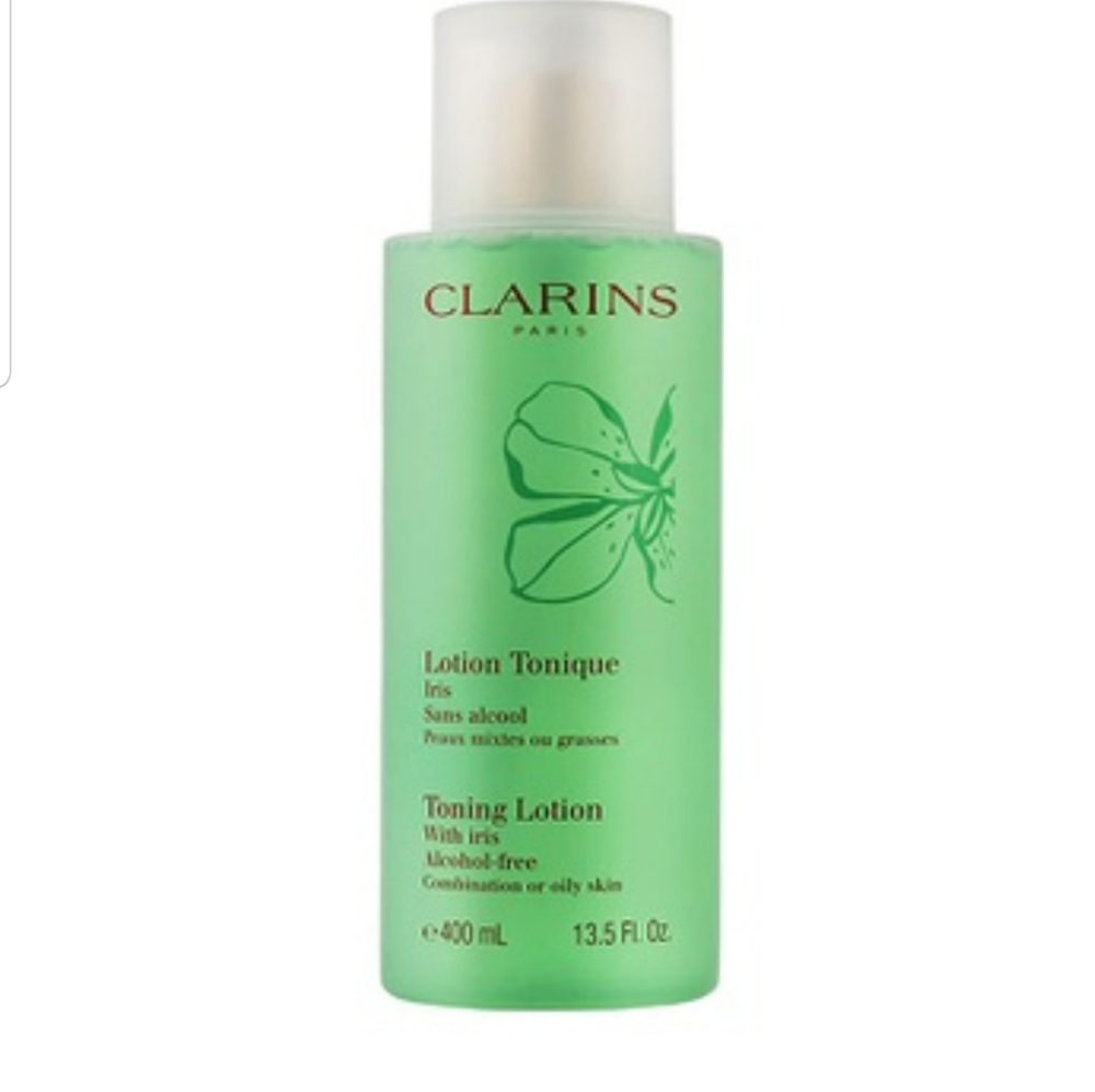 NWT Clarins Toning Lotion with Iris